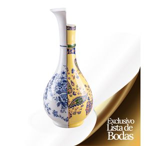 florero contemporaneo en porcelana - Excluisvo lista de bodas